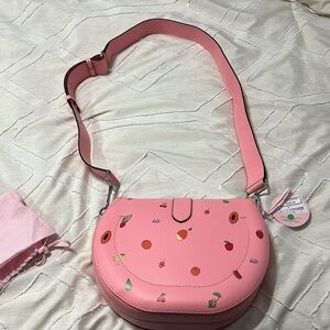 NWT adorable pink Italian made Purse by Coccinelle